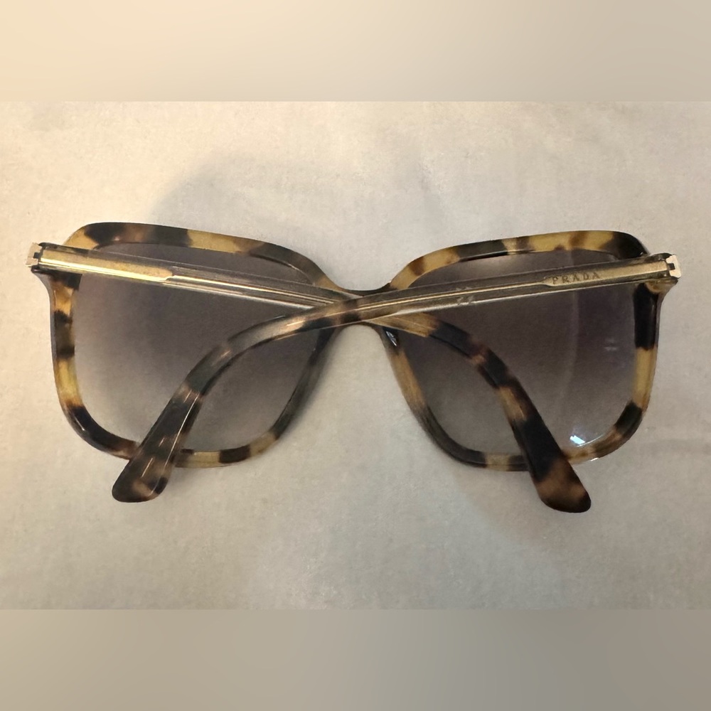 Tortoise Shell Prada Sunglasses - image 7
